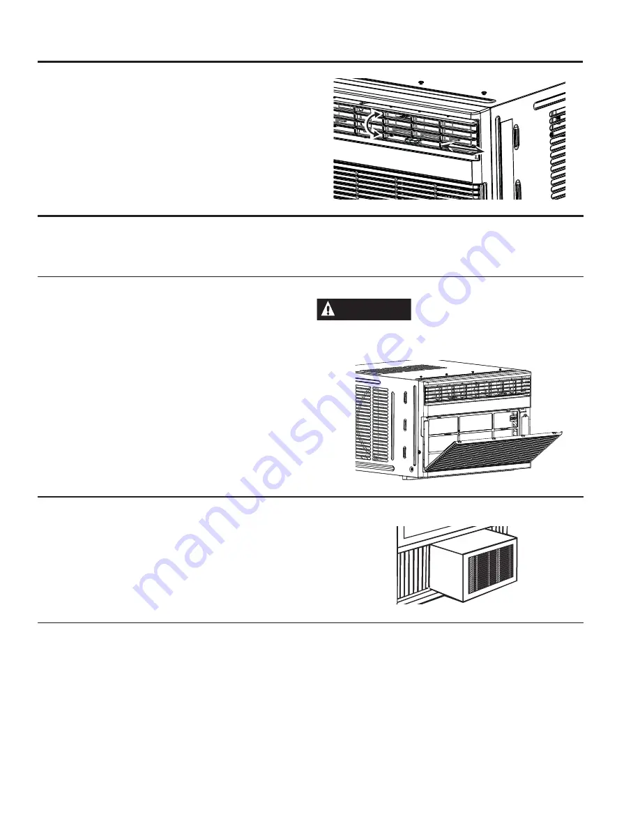 GE AWGH08WWF Owner'S Manual & Installation Instructions Download Page 27