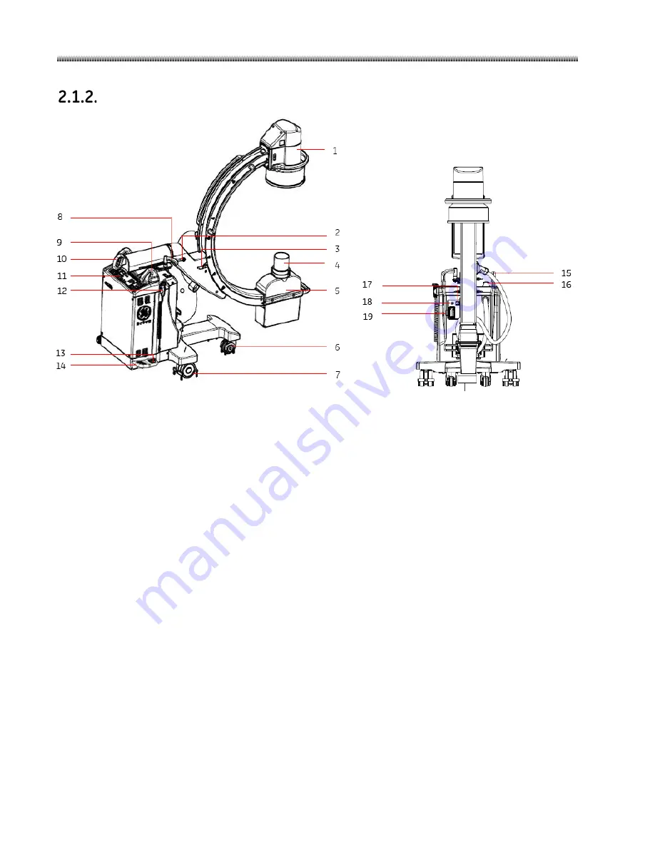 GE Brivo OEC 715 Service Manual Download Page 58