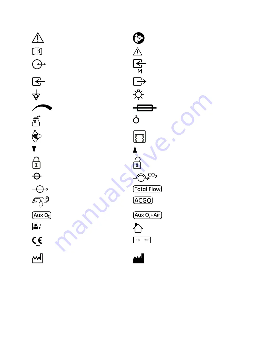 GE Carestation 620 User'S Reference Manual Download Page 22