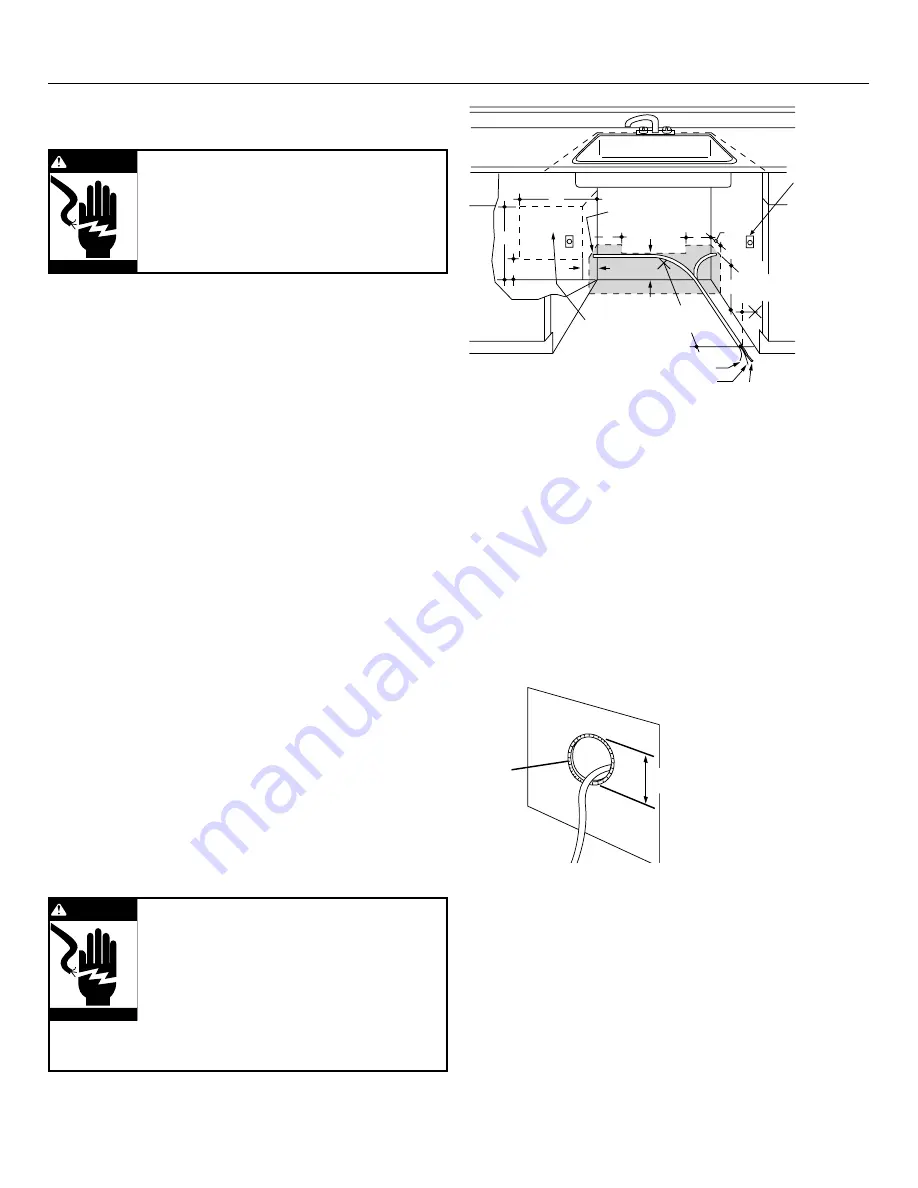 GE Dishwasher Installation Instructions Manual Download Page 5