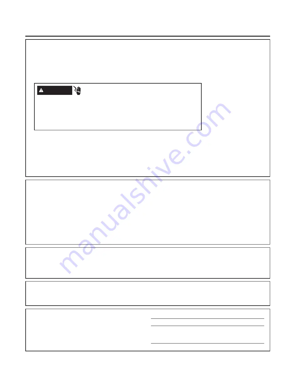 GE ETW485 Owner'S Manual Download Page 30