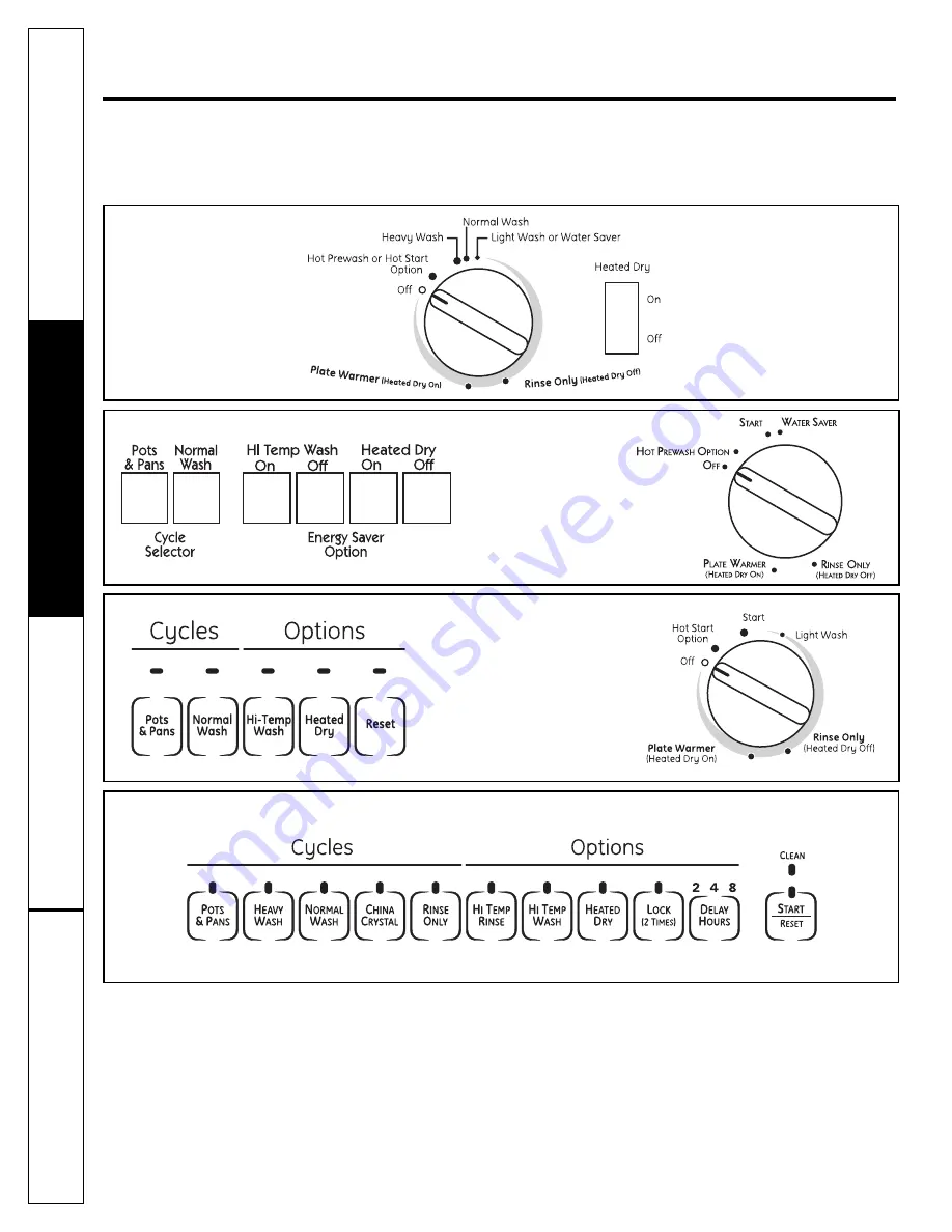 GE GSD4000DWW Скачать руководство пользователя страница 30