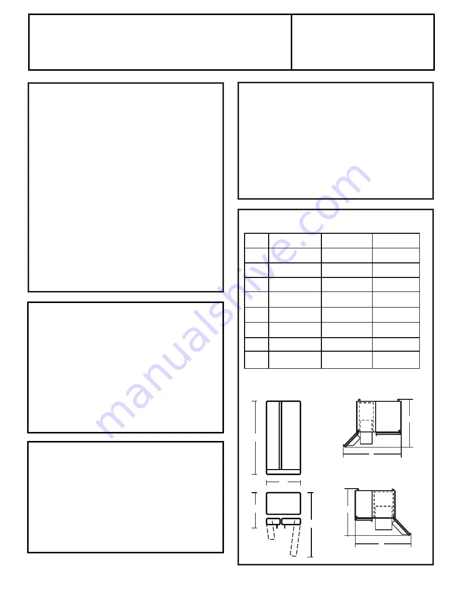 GE GSH22JFR Owner'S Manual And Installation Instructions Download Page 40