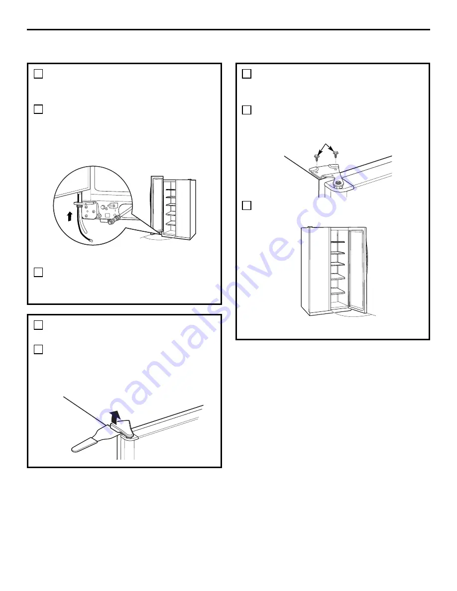 GE GSHF3KGX Owner'S Manual And Installation Download Page 68