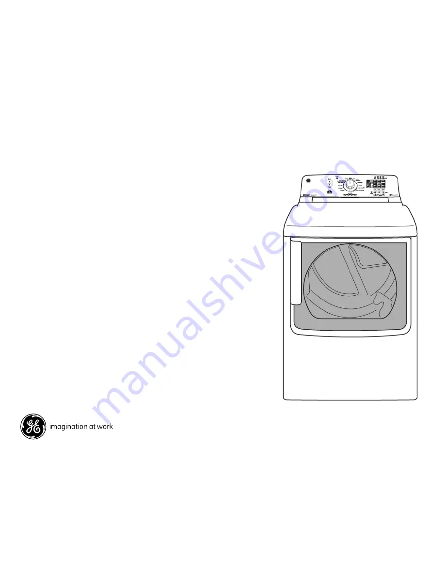 GE GTDS850EDWS Dimensions And Installation Information Download Page 3