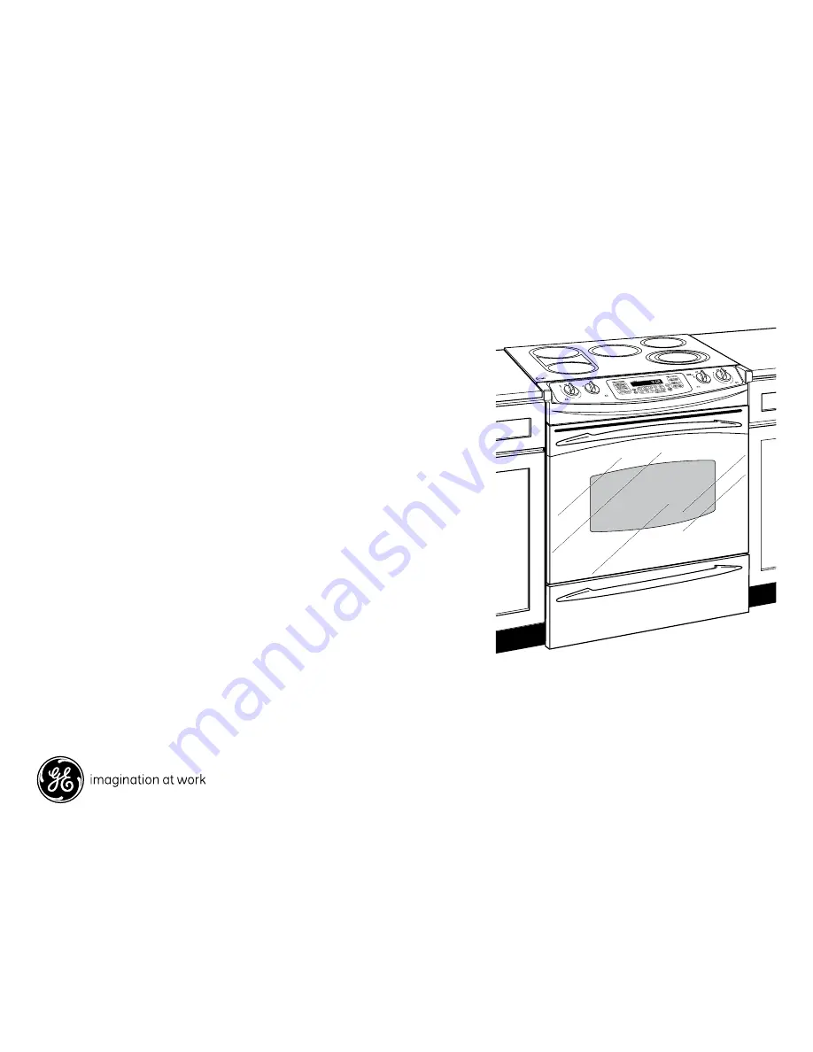 GE JS905 Dimensions And Installation Information Download Page 2