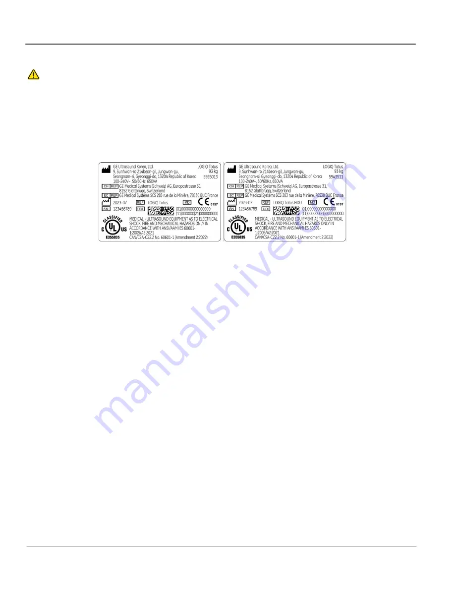 GE LOGIQ Totus Basic Service Manual Download Page 96