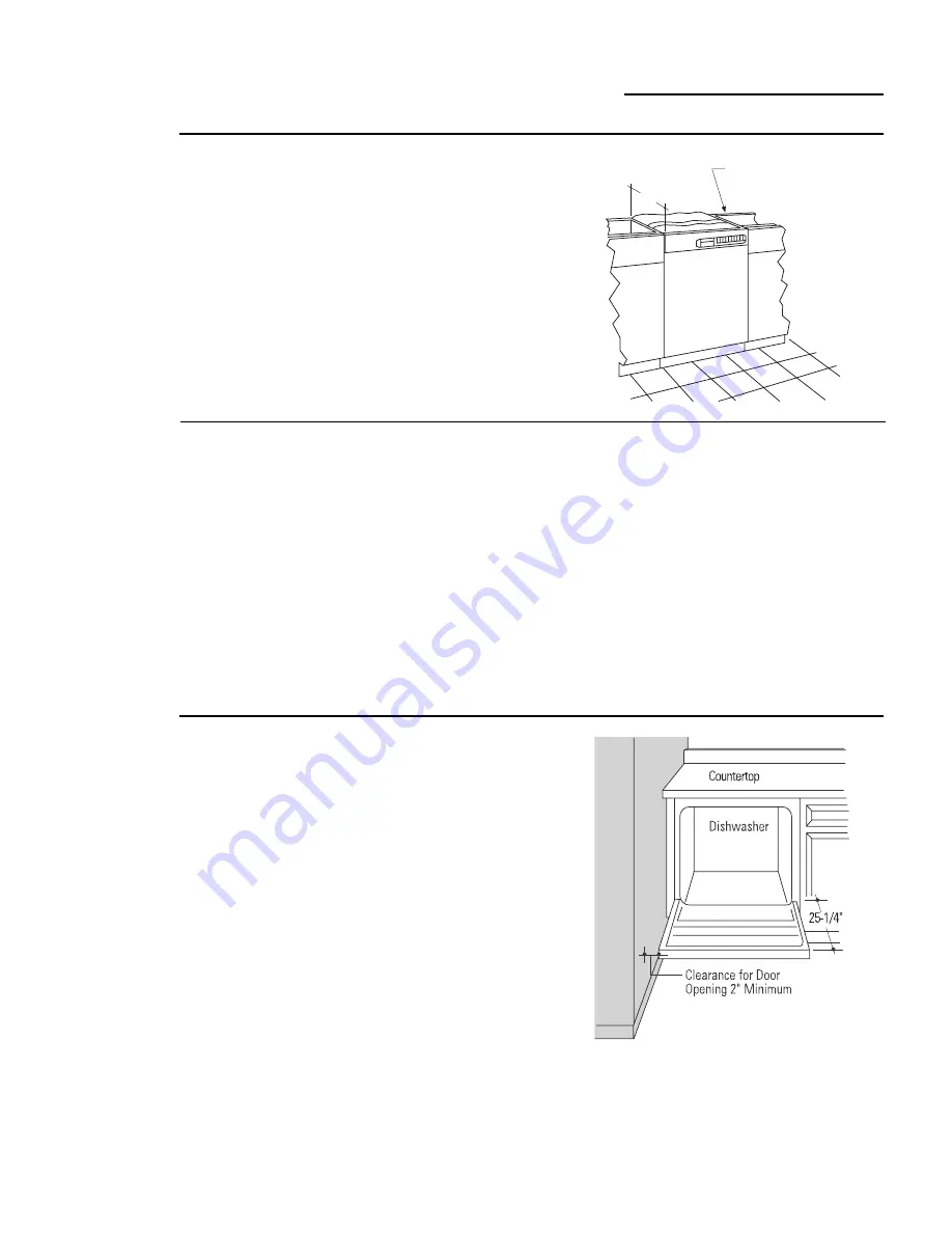 GE Monogram ZBD5600 Installation Instructions Manual Download Page 4