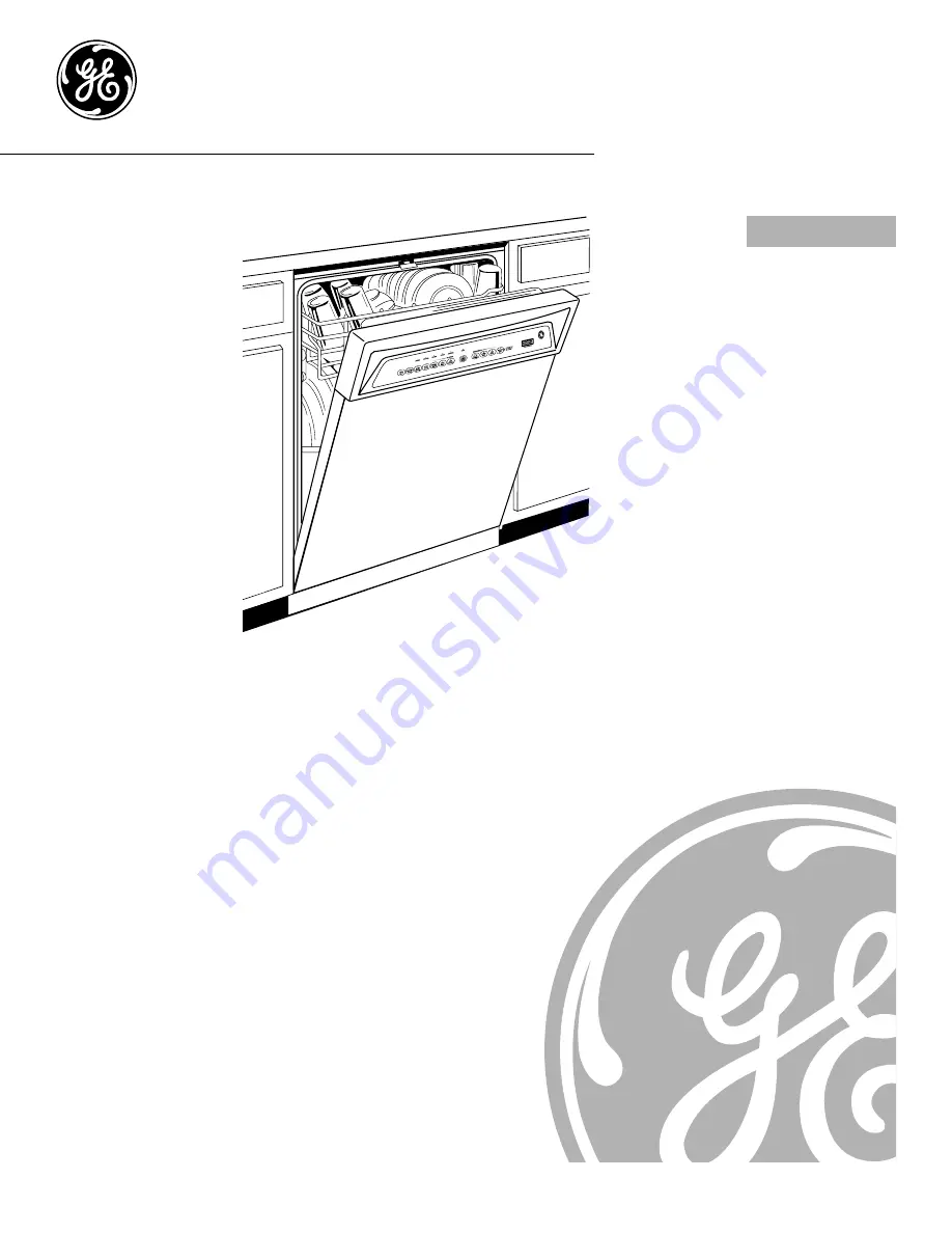 GE PDW7300JBB Owner'S Manual Download Page 1