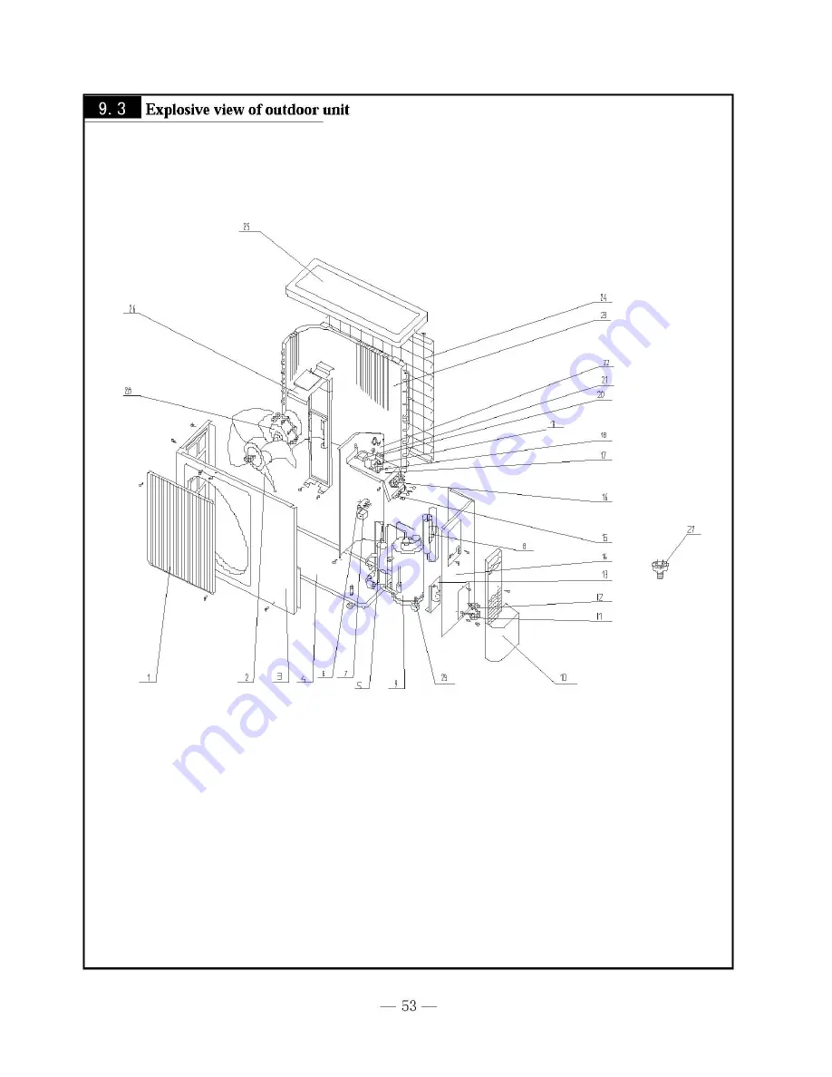 GE PRO AIR 107 Service Manual & Installation Manual Download Page 54