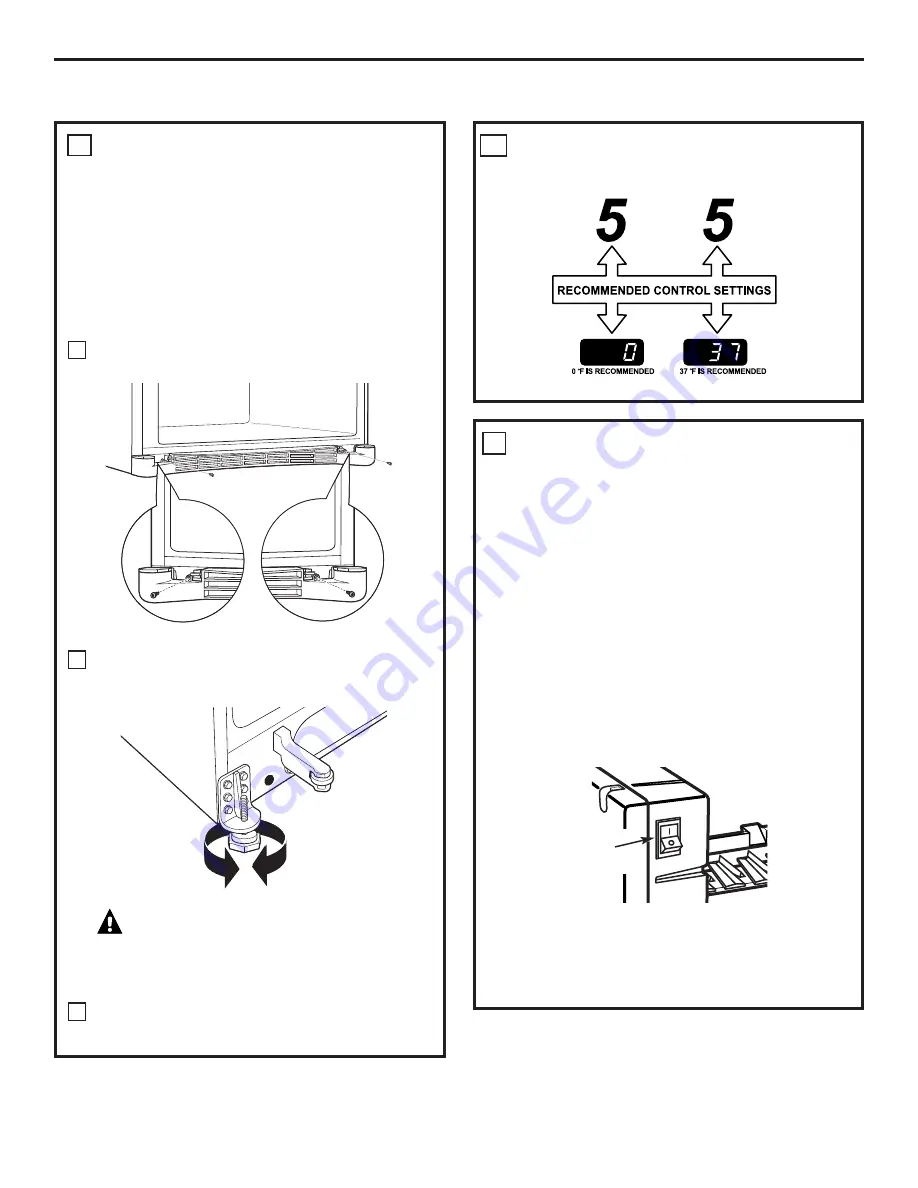 GE Profile PDSS0MFY Owner'S Manual & Installation Instructions Download Page 21