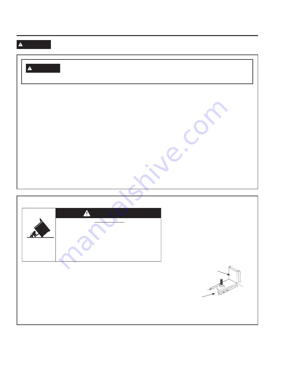 GE Profile PLS624 Owner'S Manual Download Page 3