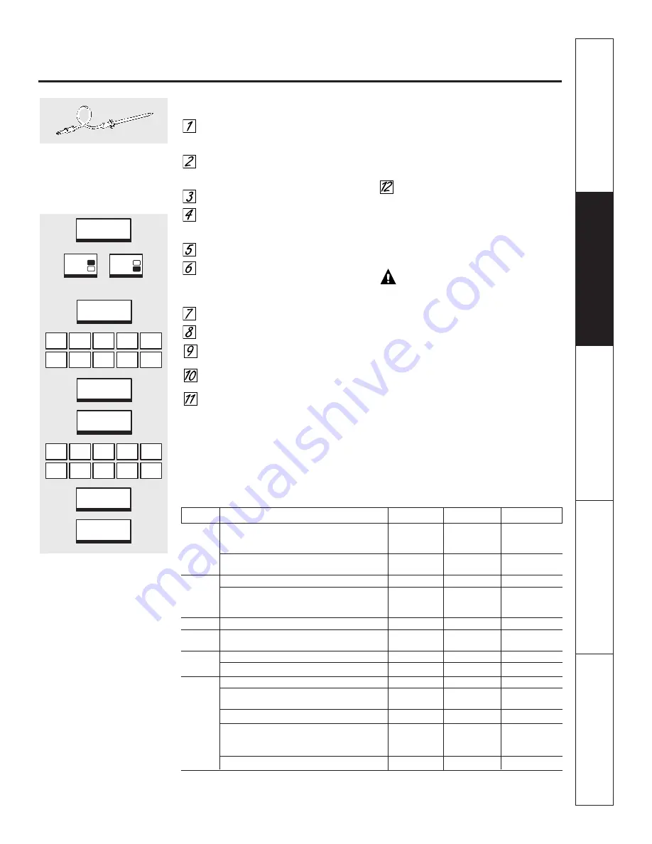 GE Profile PT960DPBB Owner'S Manual Download Page 17