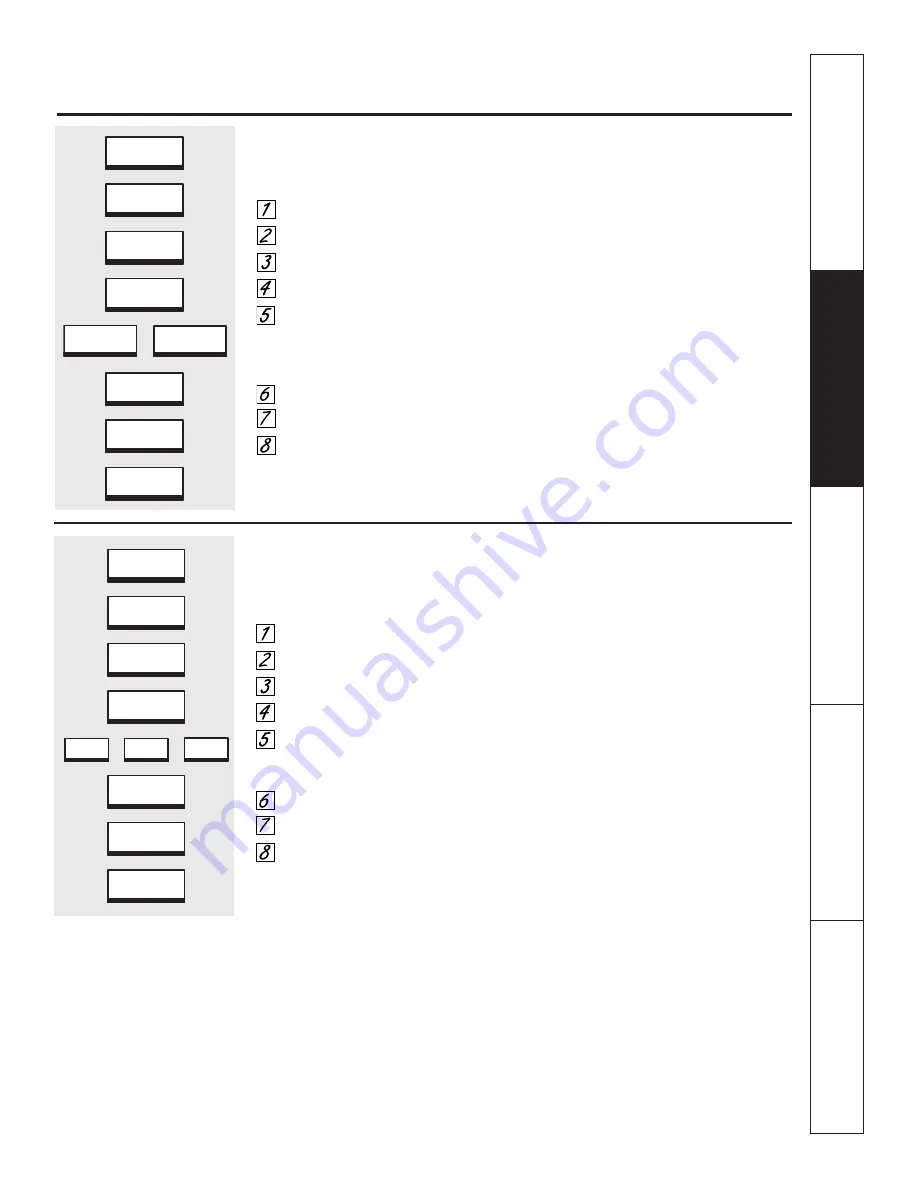 GE Profile PT960DPBB Owner'S Manual Download Page 35