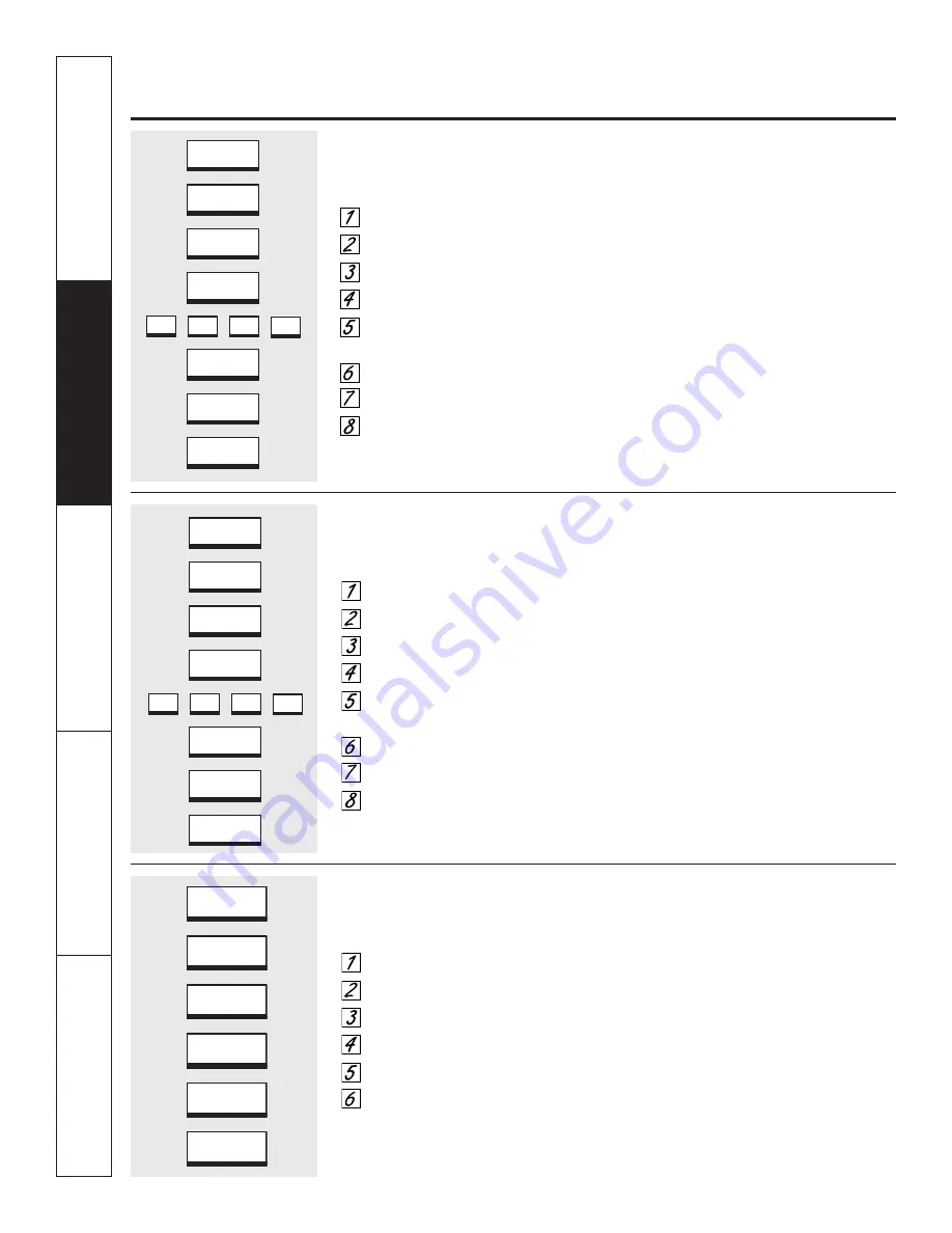 GE Profile PT960DPBB Owner'S Manual Download Page 36