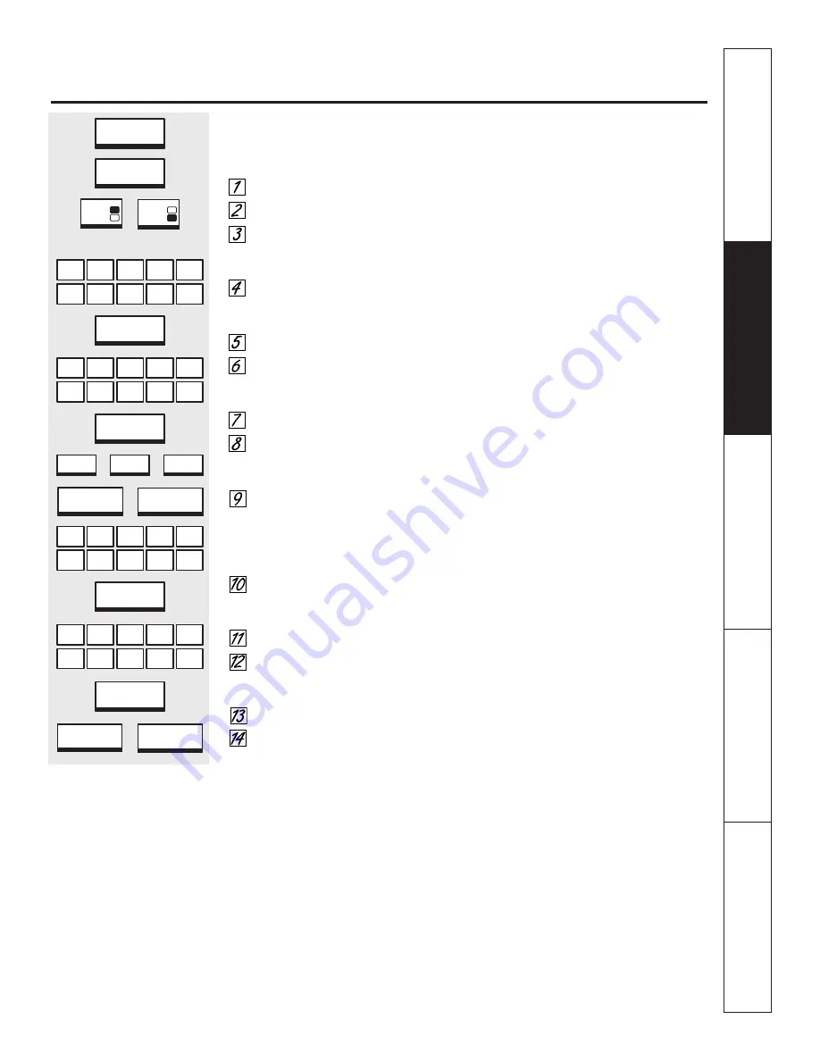 GE Profile PT960DPBB Owner'S Manual Download Page 71