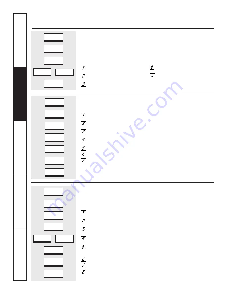 GE Profile PT960DPBB Owner'S Manual Download Page 76