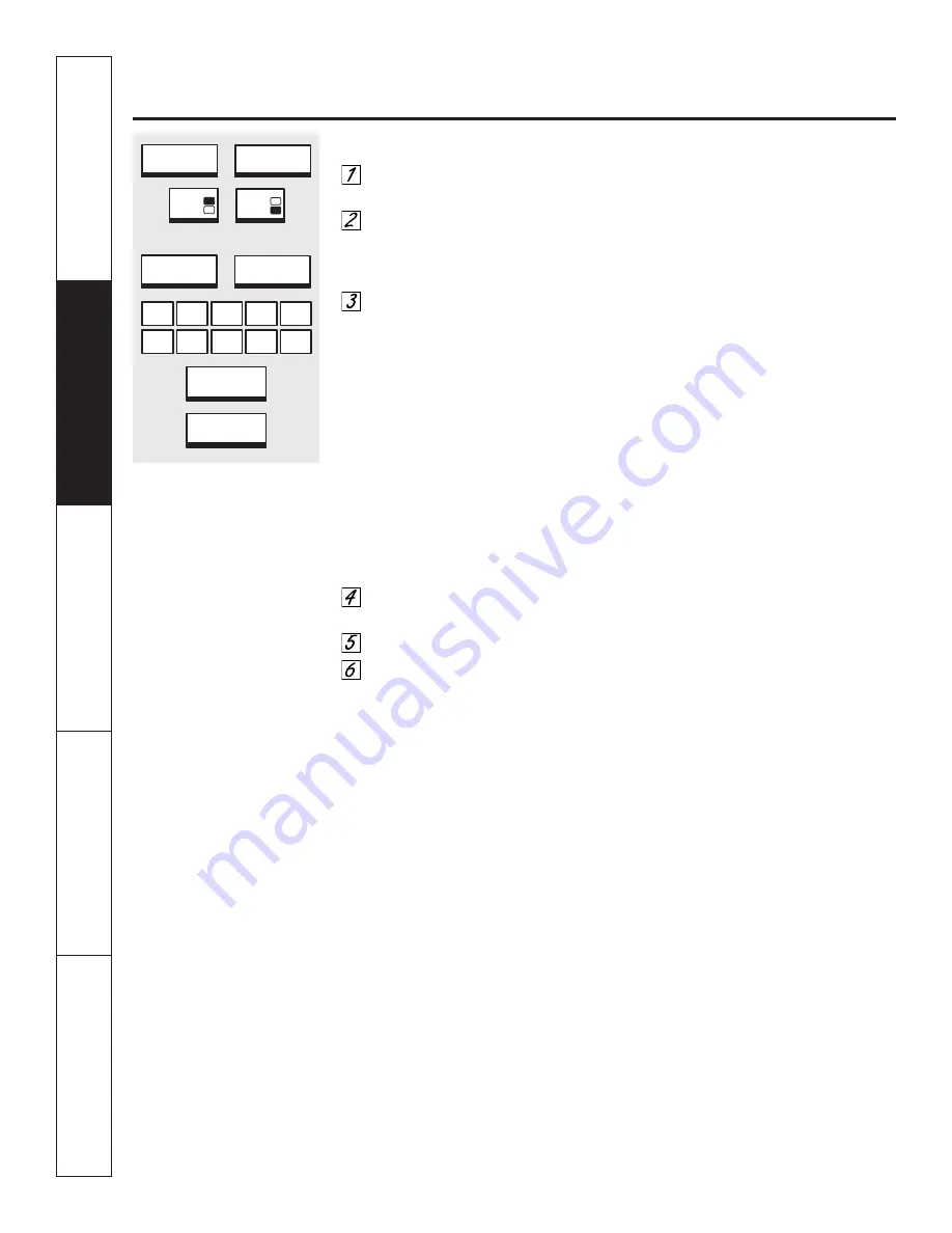 GE Profile PT960DPBB Owner'S Manual Download Page 104