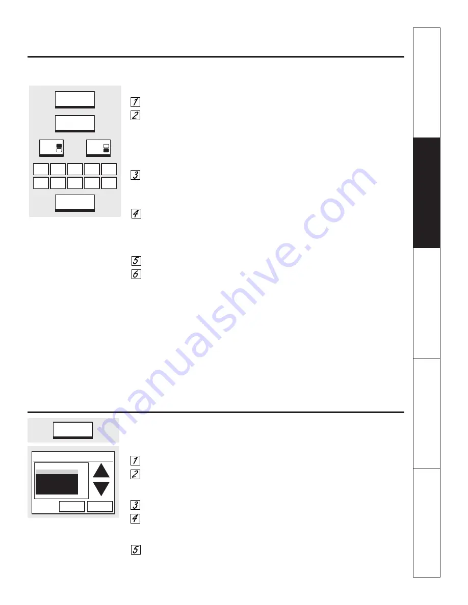 GE Profile PT960DPBB Owner'S Manual Download Page 119