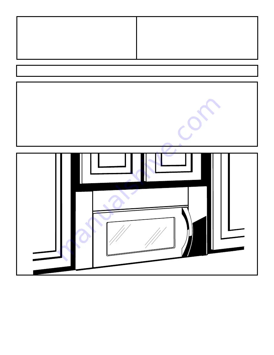 GE Profile Spacemaker JVM3670 Installation Instructions Manual Download Page 1