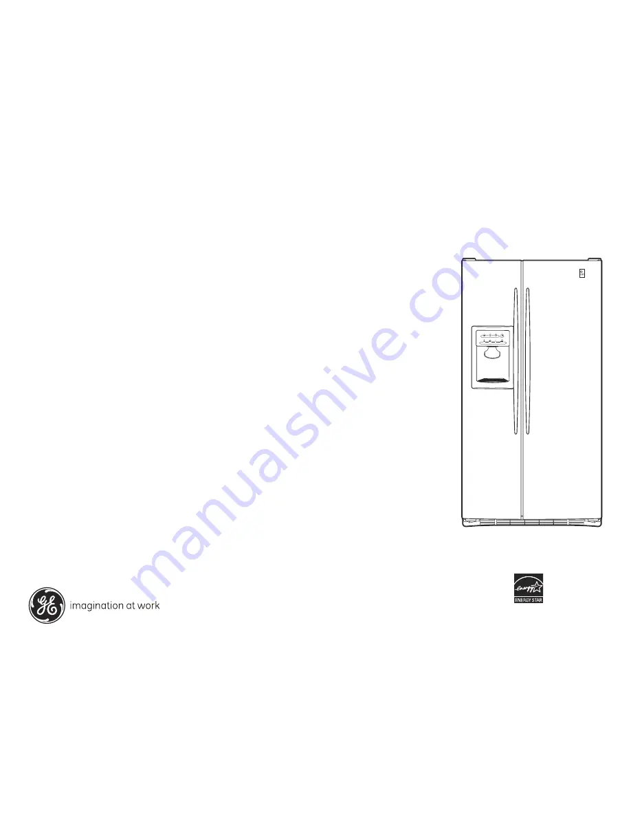 GE PSF26PGS Dimensions And Installation Information Download Page 2