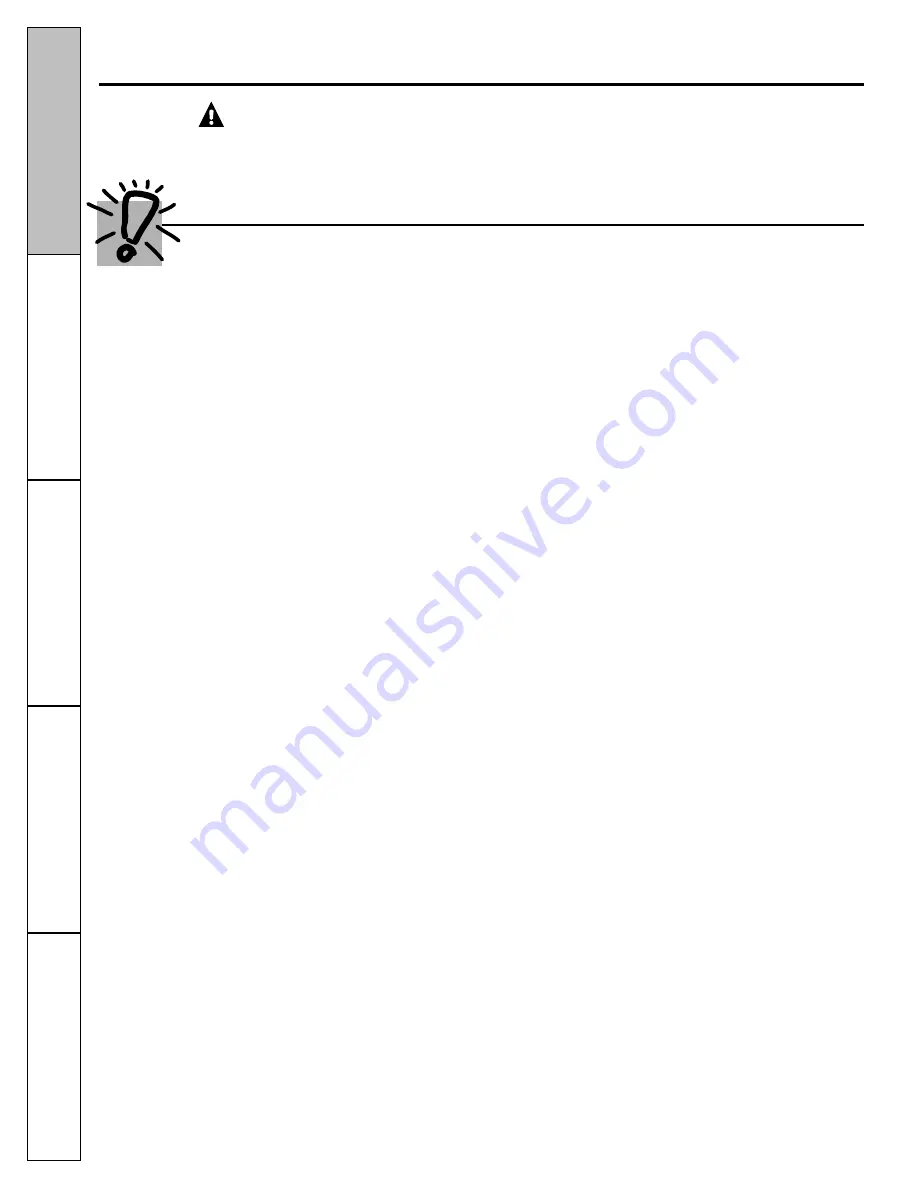 GE PSHS6TGXSS - Profile 26' Dispenser... Owner'S Manual And Installation Manual Download Page 2