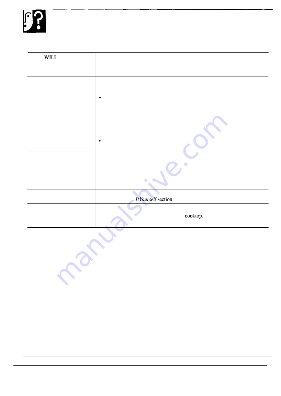 GE RB524 Use And Care & Installation Download Page 30