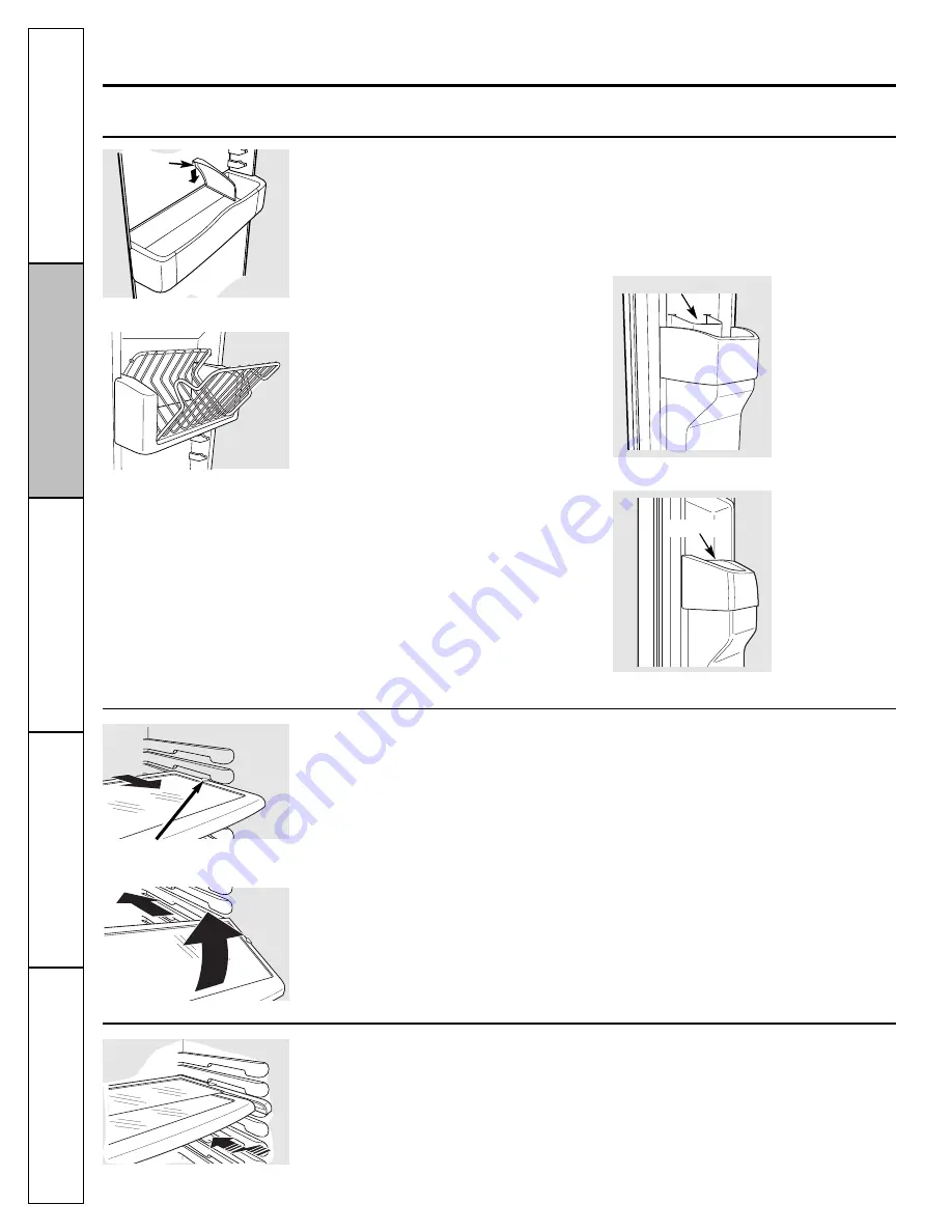 GE SIDE-BY-SIDE REFRIGERATOR 26 Owner'S Manual And Installation Download Page 10