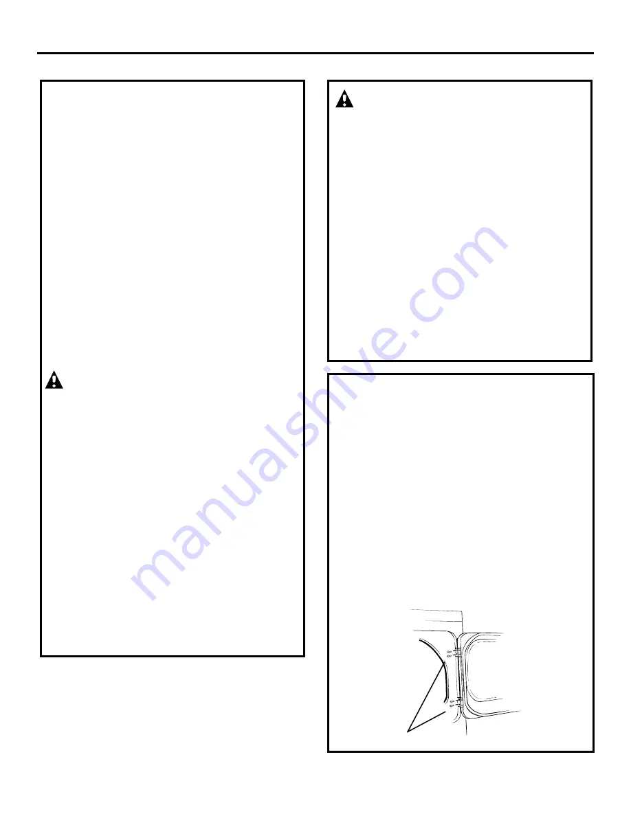 GE Spacemaker DSXH47 Owner'S Manual & Installation Instructions Download Page 42