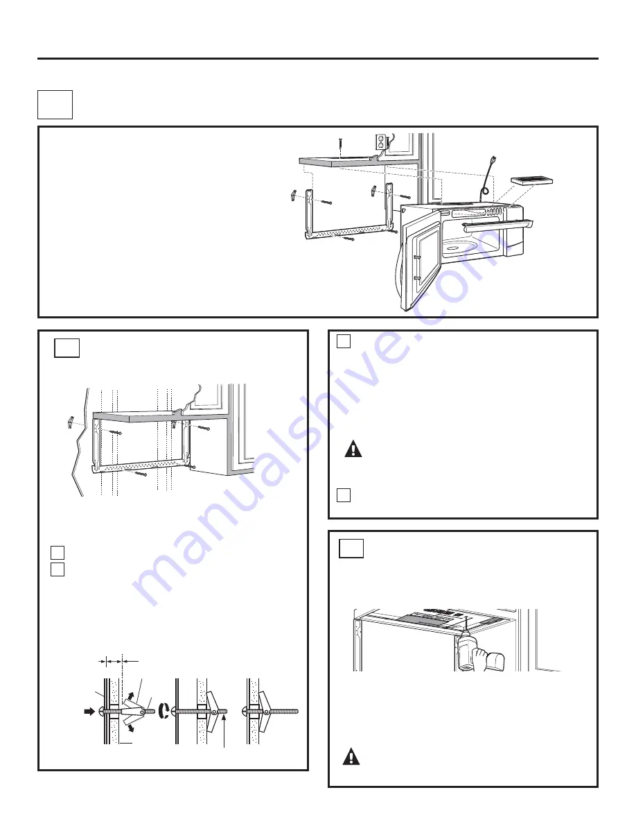 GE Spacemaker JNM1951SRSS Installation Instructions Manual Download Page 19