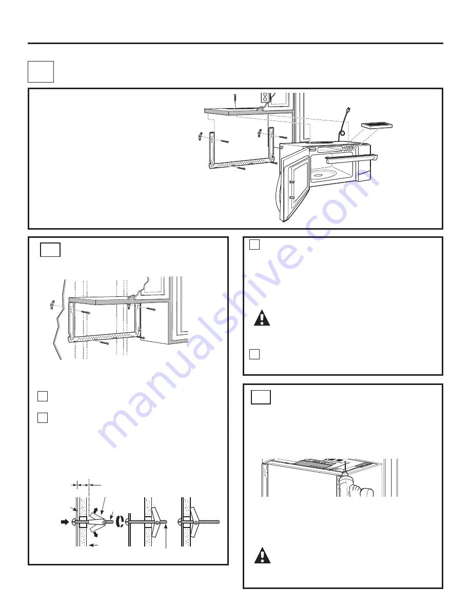 GE Spacemaker JNM1951SRSS Installation Instructions Manual Download Page 43