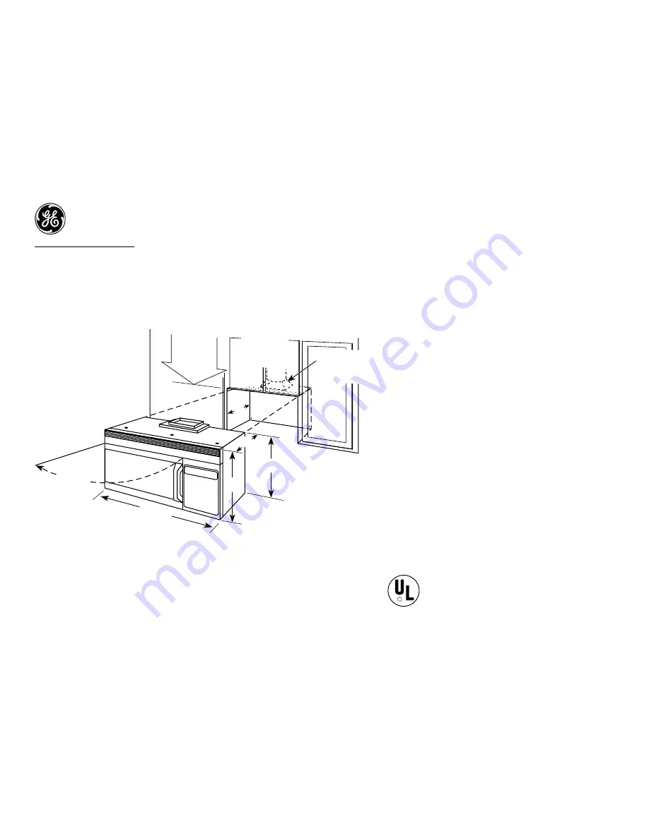 GE Spacemaker XL JVM1850 Скачать руководство пользователя страница 1