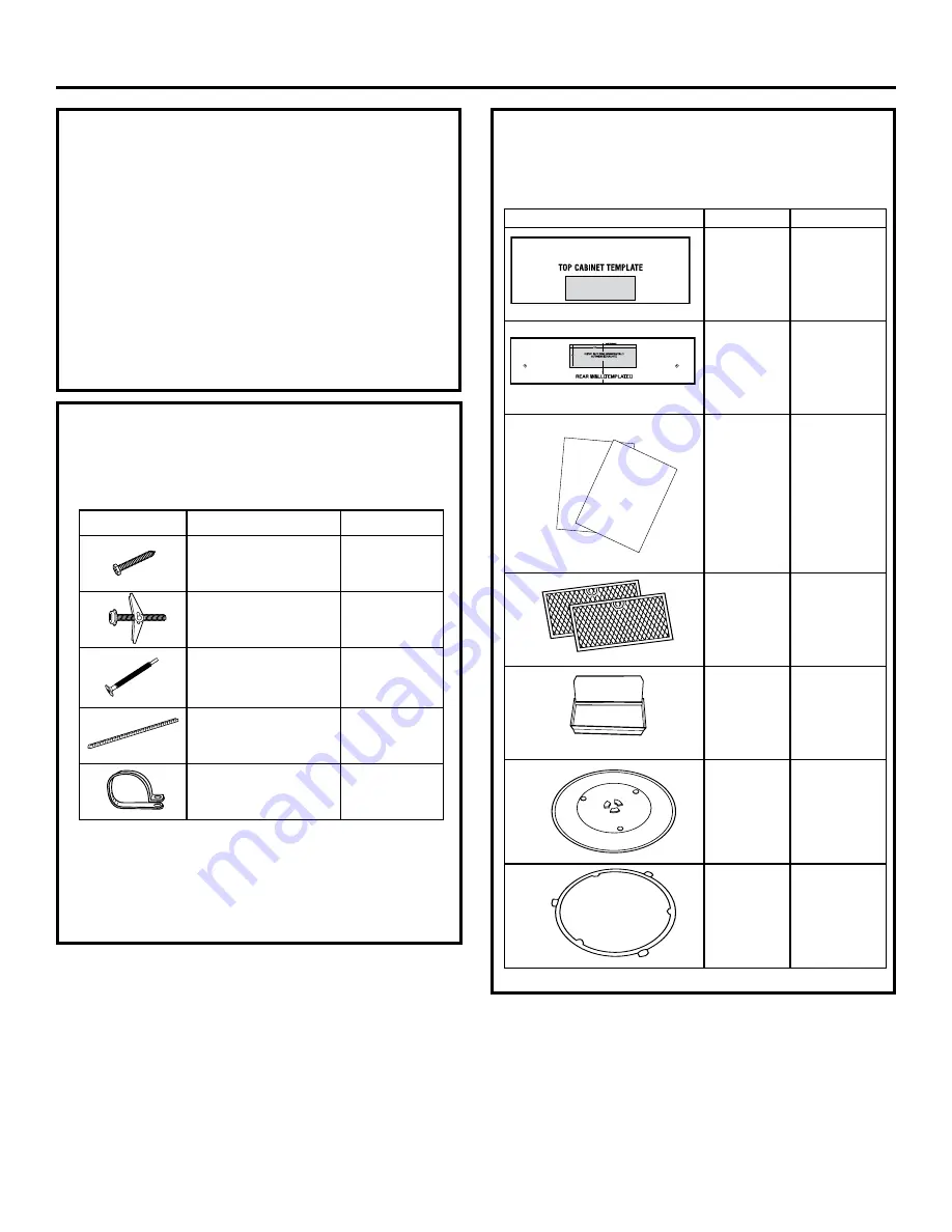 GE SpacemakerXL JVM1630 Installation Instructions Manual Download Page 7