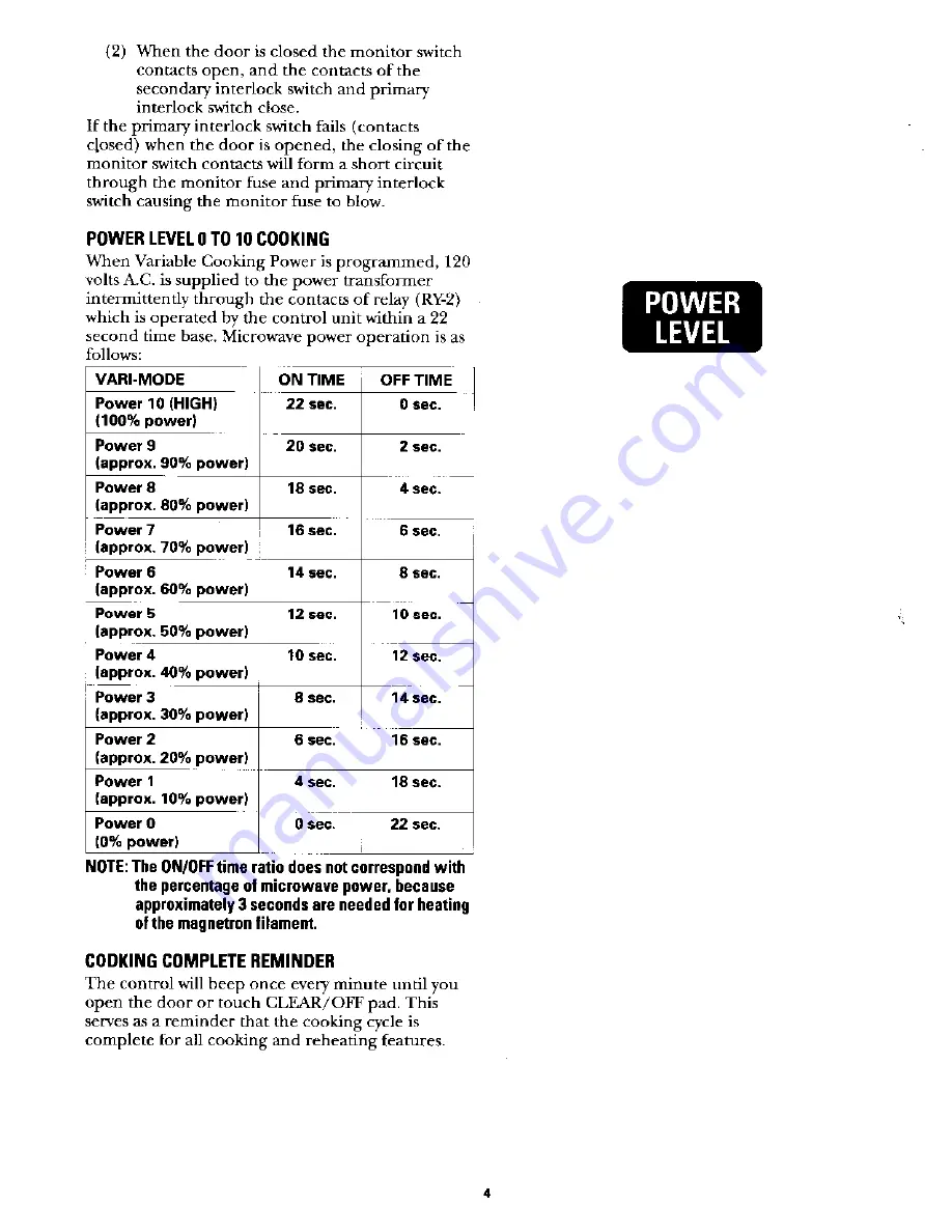 GE ZMC3000 Series Technical Service Manual Download Page 7