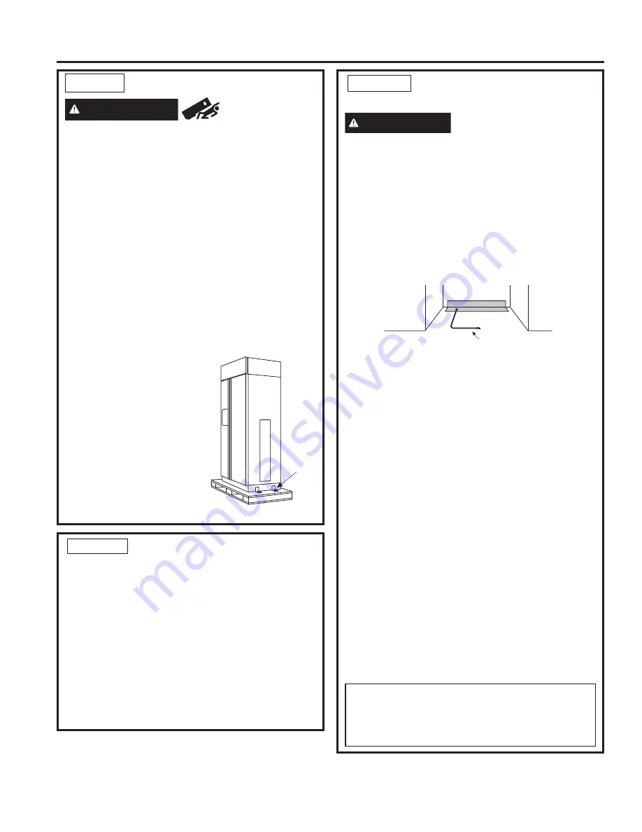 GEAppliances PSB42 Owner'S Manual And Installation Instructions Download Page 84