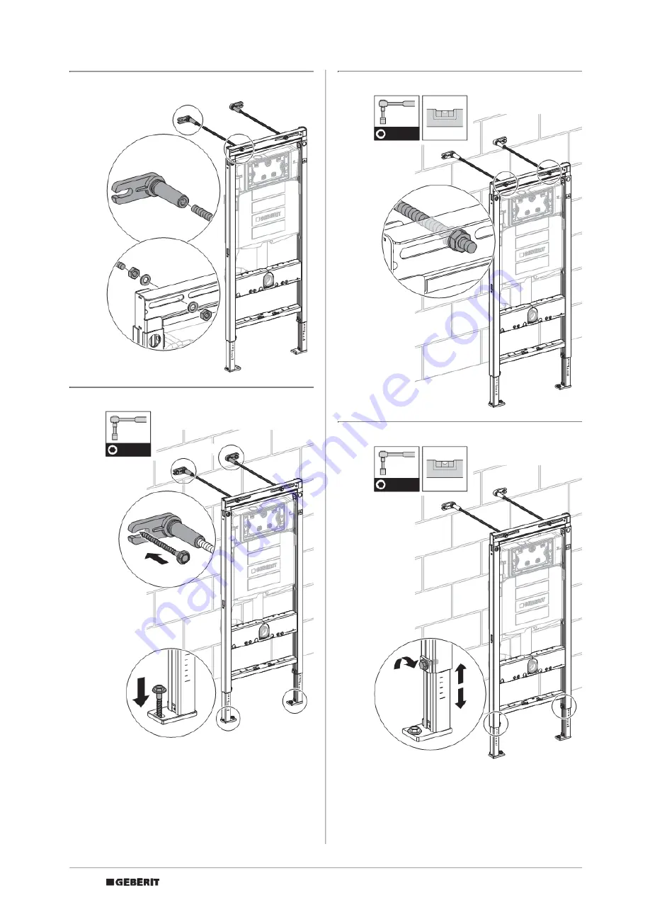 Geberit Duofix Installation Manual Download Page 4