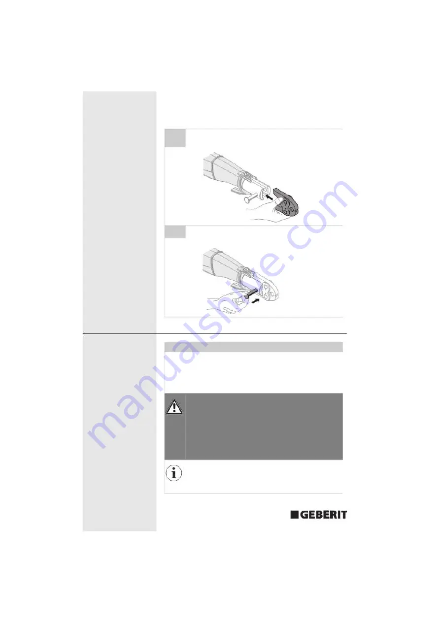 Geberit ECO 201 Operating Instructions Manual Download Page 58