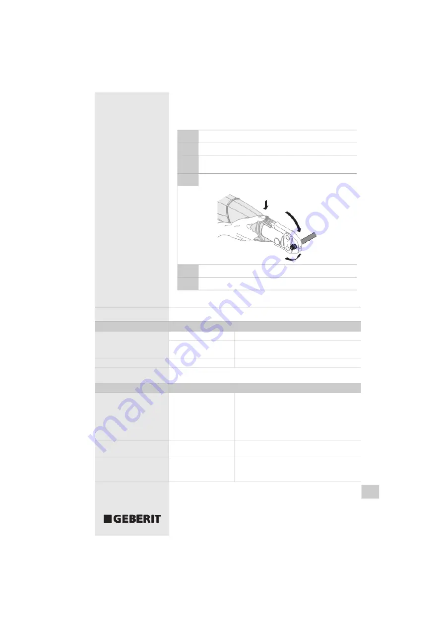 Geberit ECO 201 Operating Instructions Manual Download Page 253