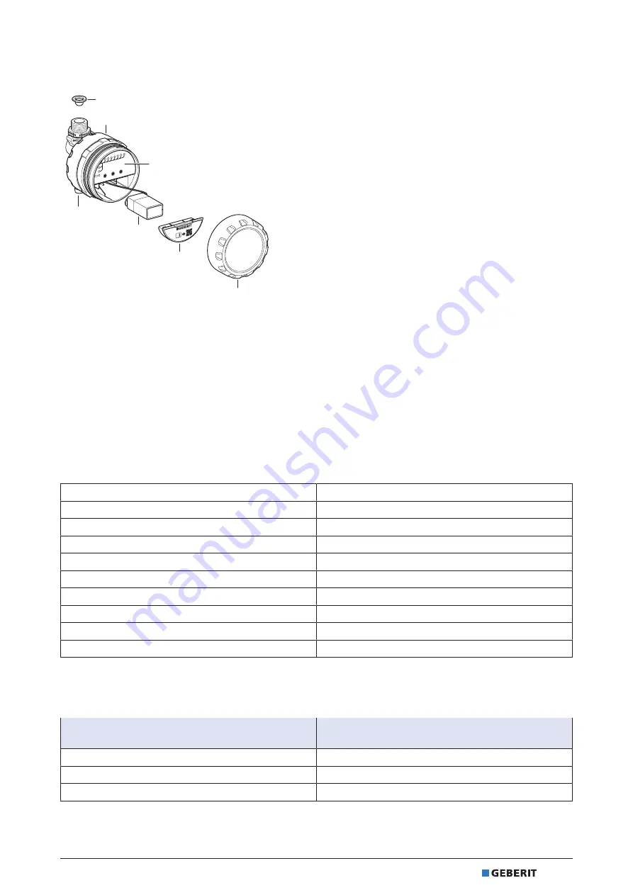 Geberit HS01 Maintenance Manual Download Page 89