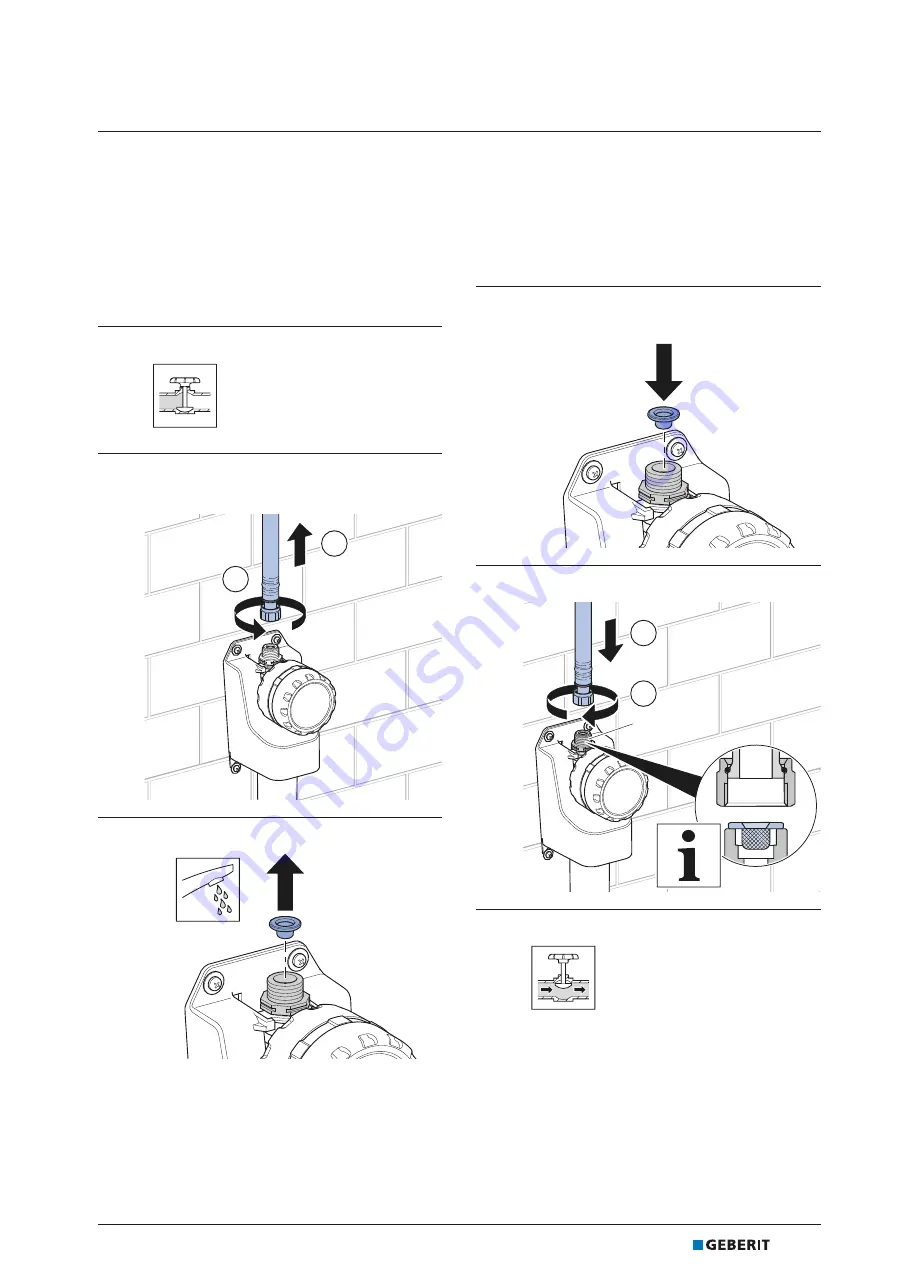 Geberit Rapid 616.291.00.1 Maintenance Manual Download Page 33