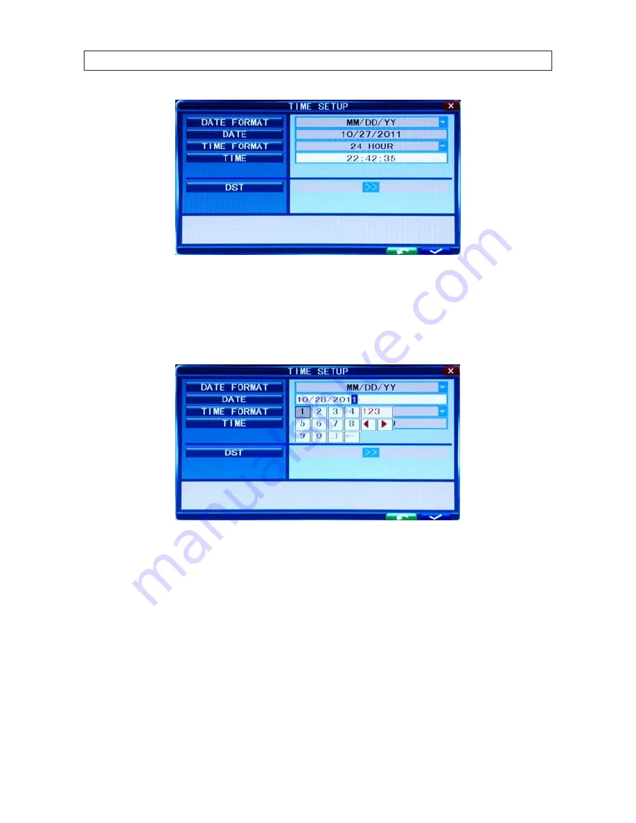 H.264 DVR9004N Installation And Setup Manual Download Page 25