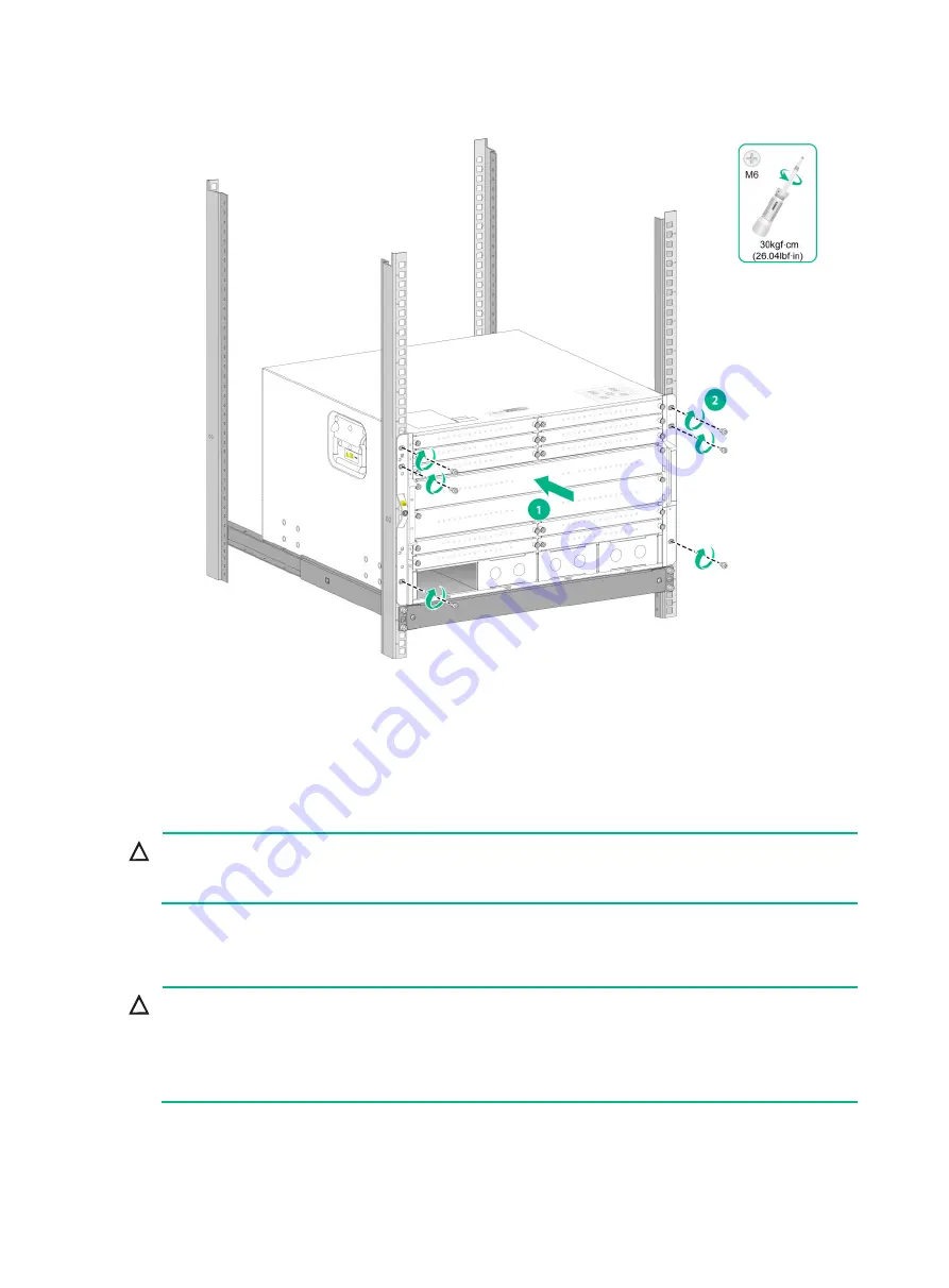 H3C CR16000-M Installation Manual Download Page 33