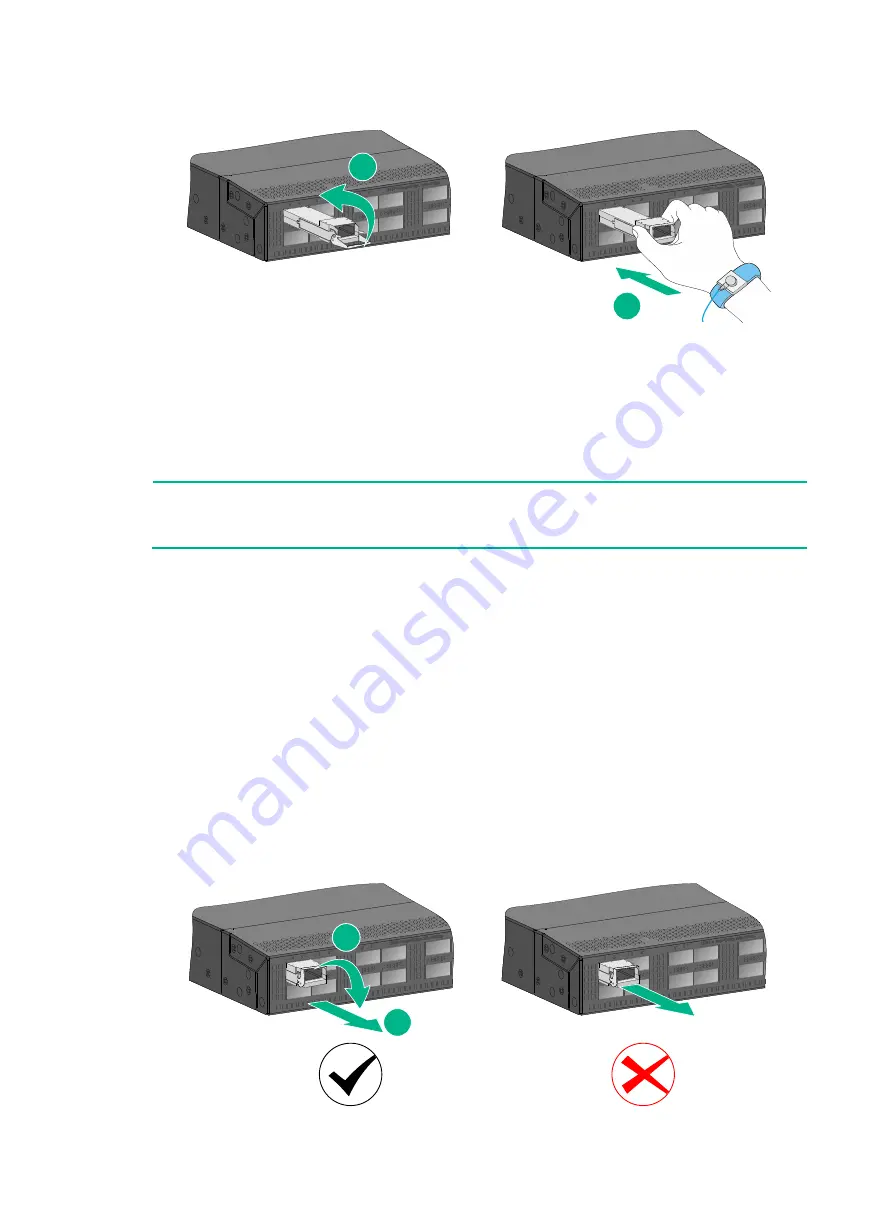 H3C QSFP-DD Installation Manual Download Page 10