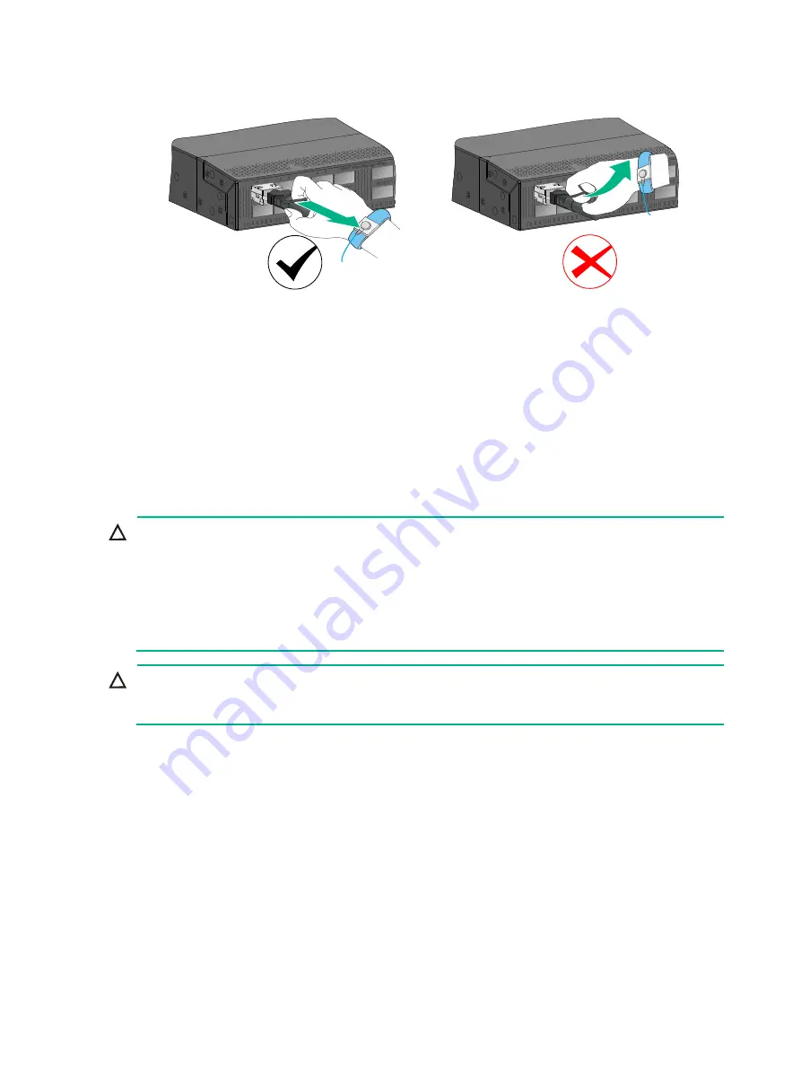 H3C QSFP-DD Installation Manual Download Page 16