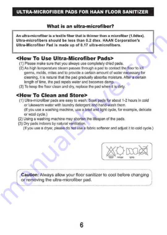 Haan FS-20 User Manual Download Page 7