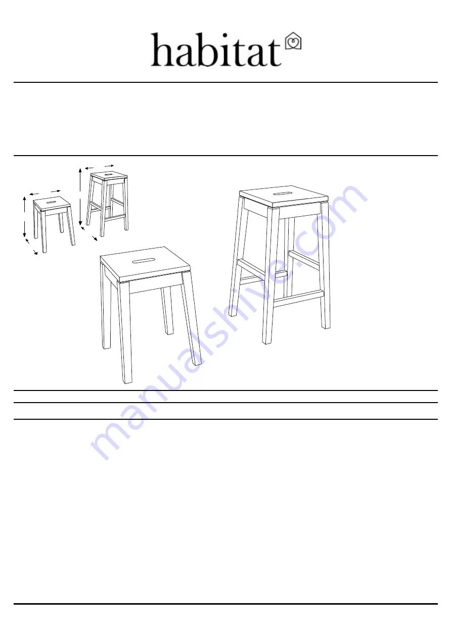 Habitat TATO Assembly Instructions Download Page 1