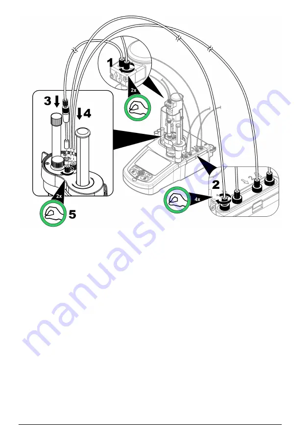 HACH LANGE TitraLab KF1121 Basic User Manual Download Page 98