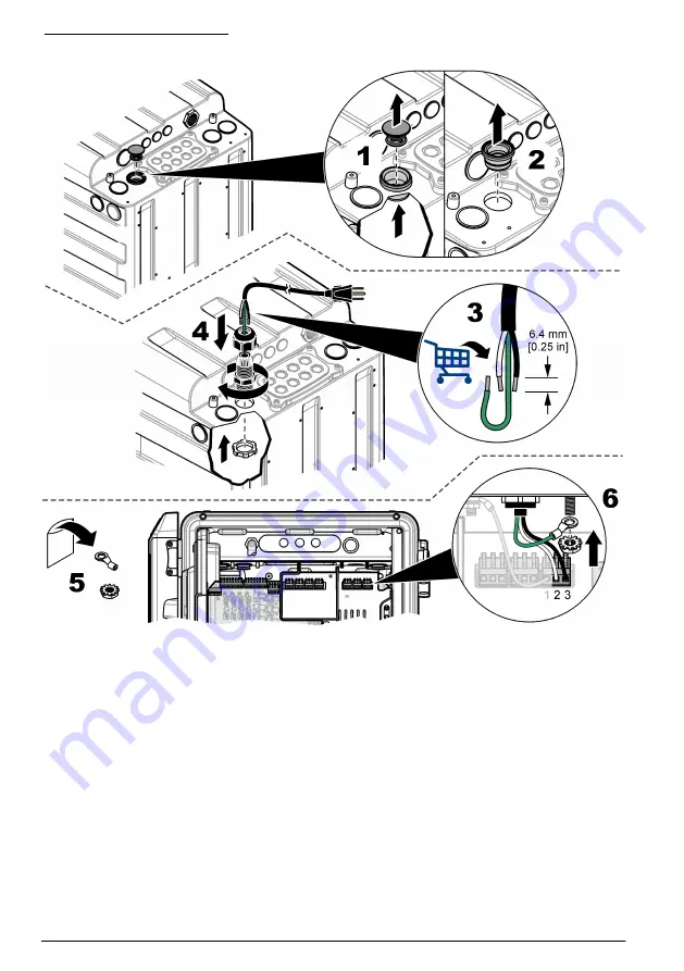 Hach 5500sc Installation Manual Download Page 48