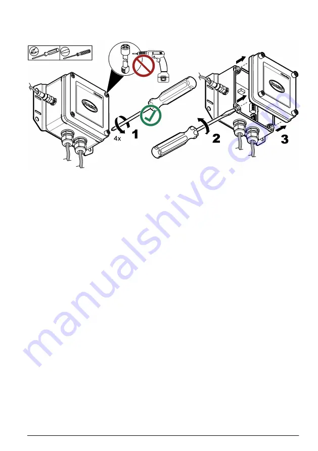 Hach CDx440sc User Instructions Download Page 157