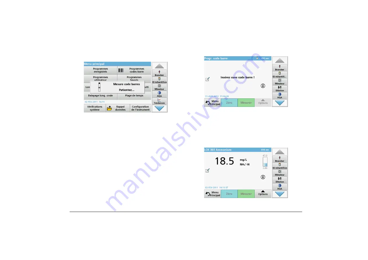 Hach DR 6000 Basic User Manual Download Page 75